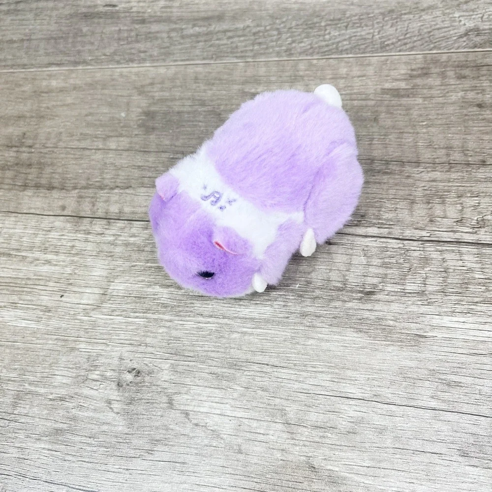 Zuru Zhu Zhu Pets Purple White Motorized Plush Hamster Robotic Toy DG20240408